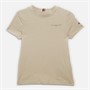 Tommy Hilfiger Kids Mini Corp Logo T-Shirts Classic Beige