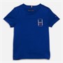 Tommy Hilfiger Boys Graphic T-Shirt Wedge Blue