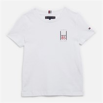 Tommy Hilfiger Boys Graphic T-Shirt White