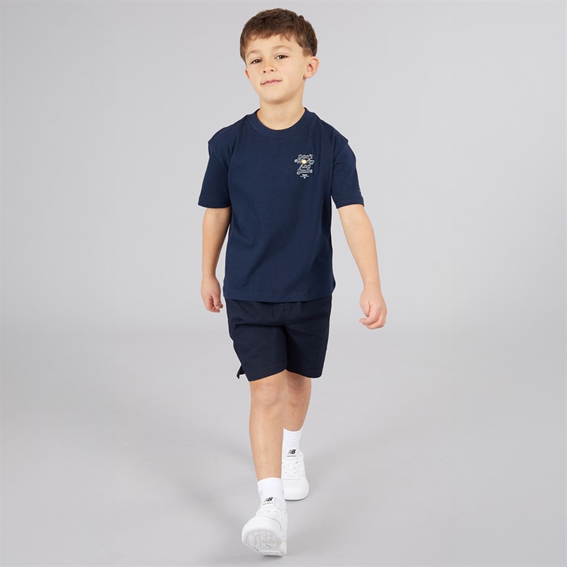Tommy Hilfiger Boys Fun Graphic T-Shirt Dark Night Navy