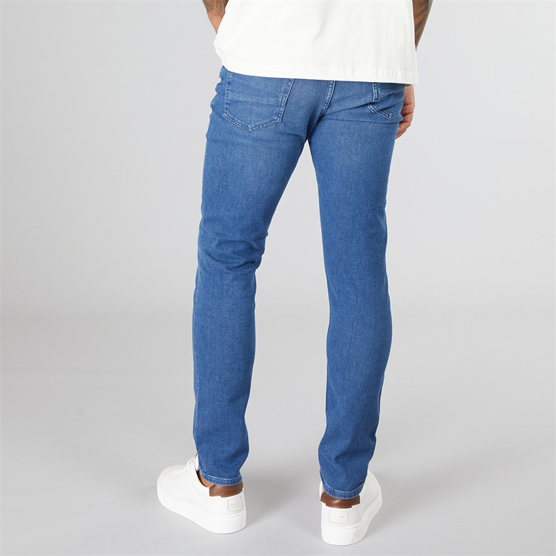 Tommy Hilfiger Mens Bleecker Slim Jeans Lake Blue