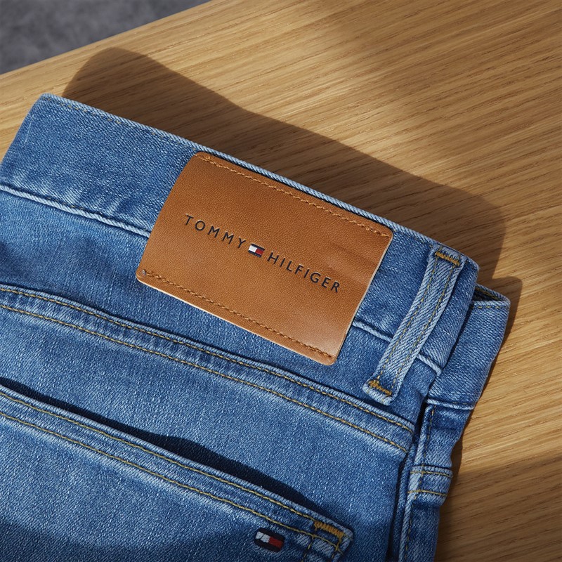 Tommy Hilfiger Mens Bleecker Slim Jeans Finn Indigo