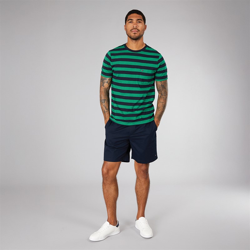 Tommy Hilfiger Mens Mercer Shorts Desert Sky