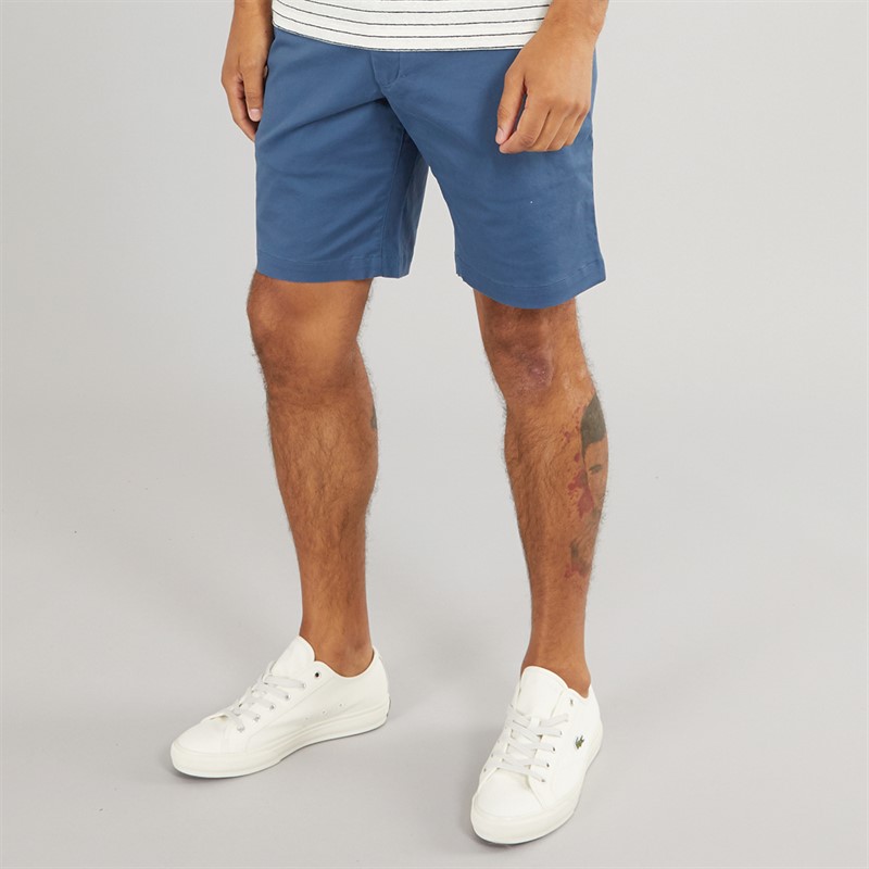 Tommy Hilfiger Mens Harlem Chino Shorts Aegean Sea