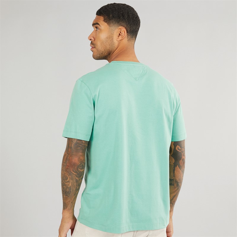 Tommy Hilfiger Mens Regular Fit T-Shirt Fort Green
