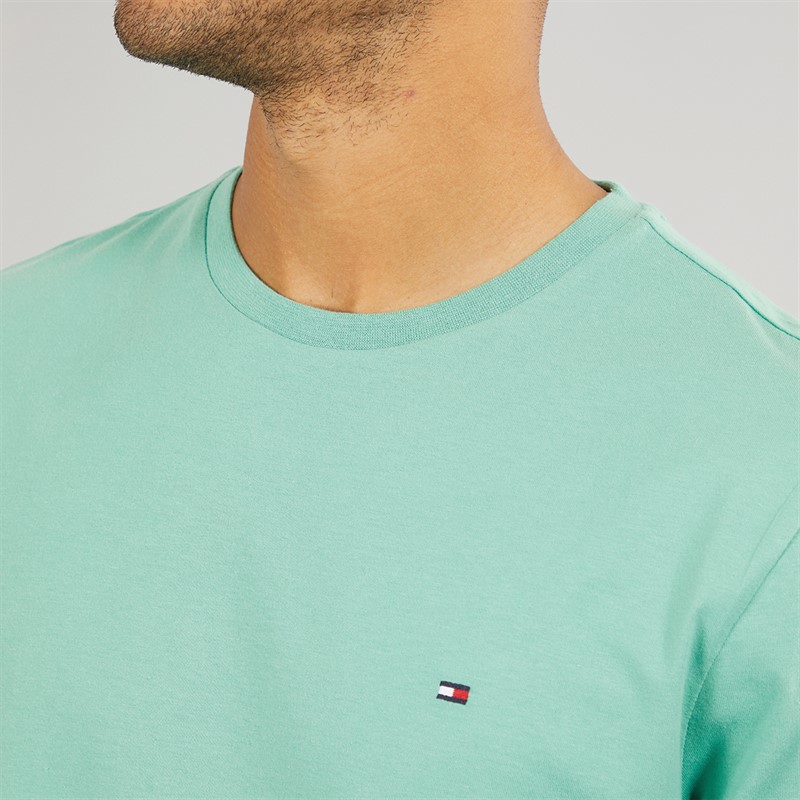 Tommy Hilfiger Mens Regular Fit T-Shirt Fort Green