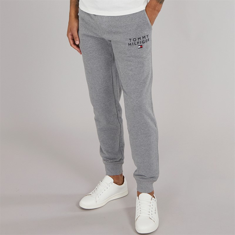 Tommy Hilfiger Mens Track Joggers Medium Grey Heather - Size M