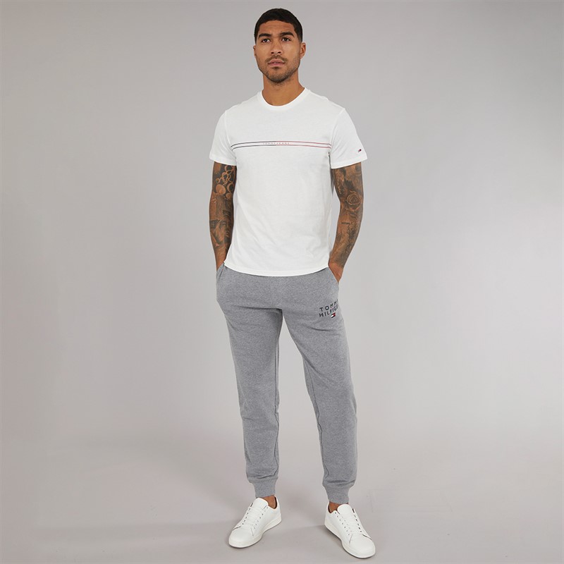 Tommy Hilfiger Mens Track Joggers Medium Grey Heather