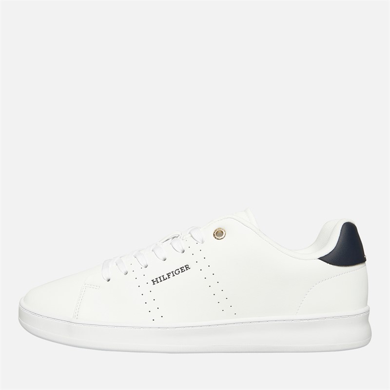 Tommy Hilfiger Mens Court Cup Trainers White