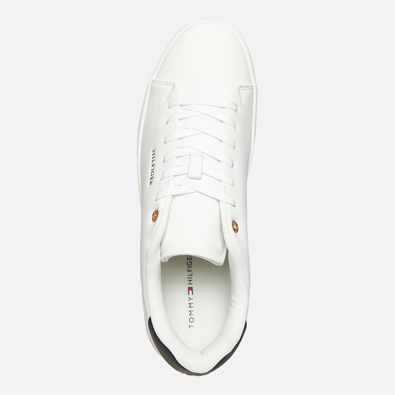 Tommy Hilfiger Mens Court Cup Trainers White
