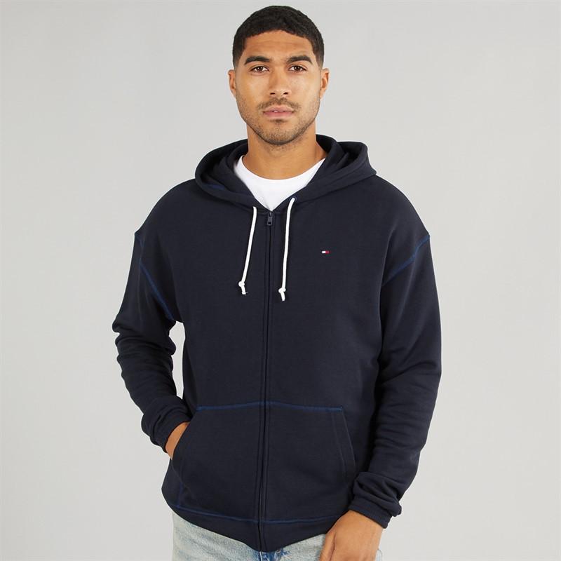 Tommy Hilfiger Mens Hoodie Desert Sky