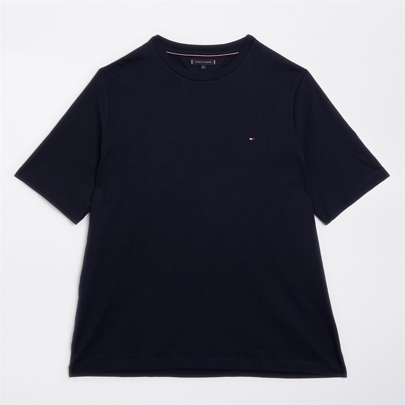 Tommy Hilfiger Mens Plus Essential Regular Fit T-Shirt Desert Sky