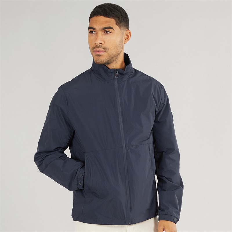 Tommy Hilfiger Mens Branded Blouson Jacket Desert Sky