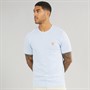 Tommy Hilfiger Mens Monogram T-Shirt Breezy Blue
