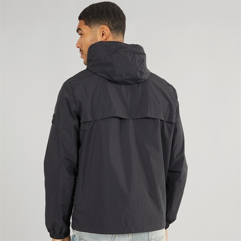 Tommy Hilfiger Mens Hooded Jacket Black