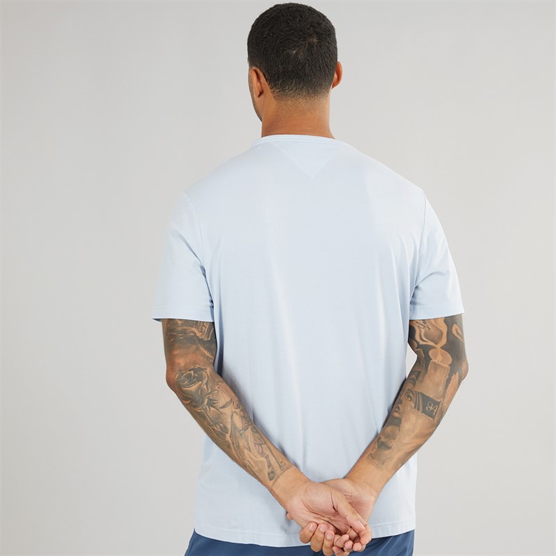 Tommy Hilfiger Mens Tech T-Shirt Breezy Blue