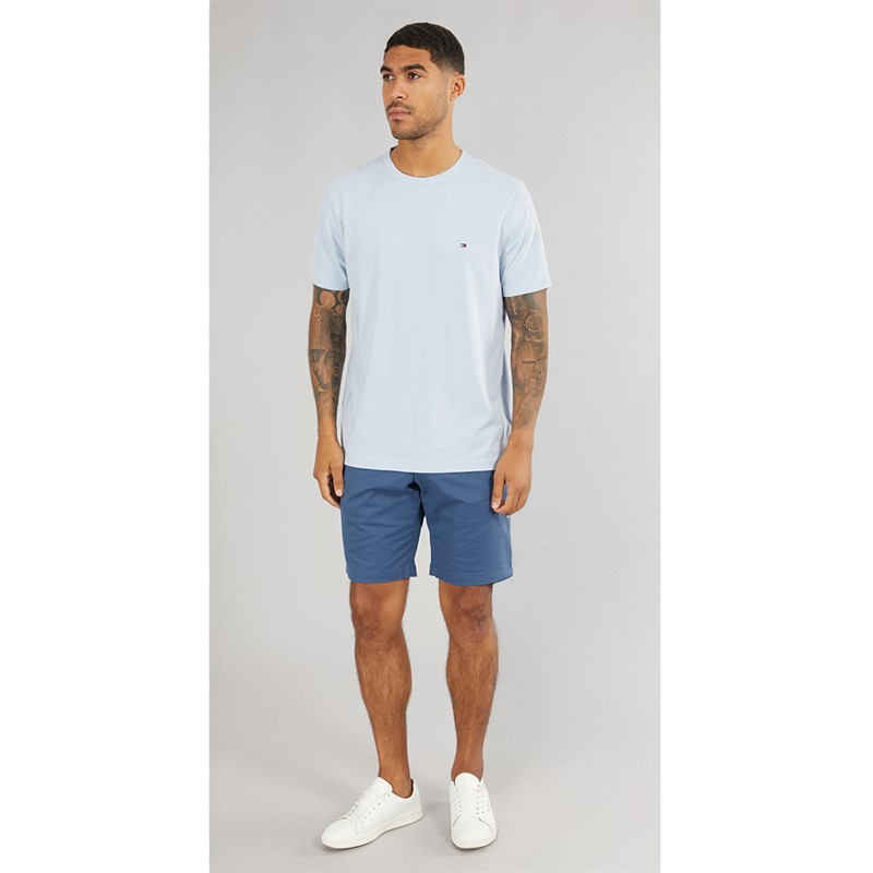 Tommy Hilfiger Mens Tech T-Shirt Breezy Blue