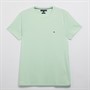 Tommy Hilfiger Mens Stretch Slim Fit T-Shirt Opal Green