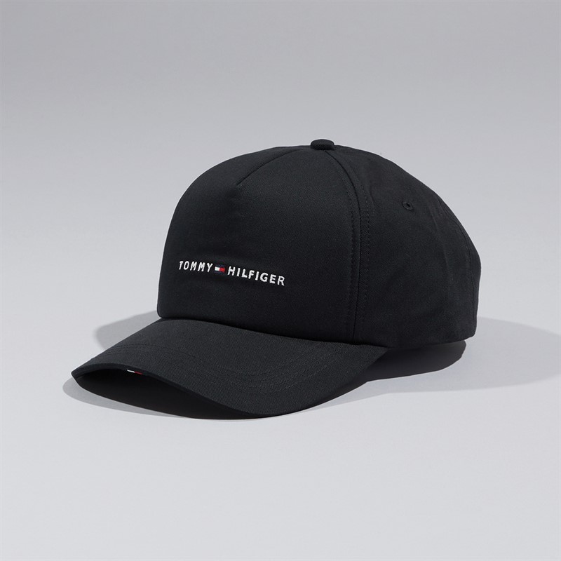 Tommy Hilfiger Mens TH Foundation Soft Cap Black