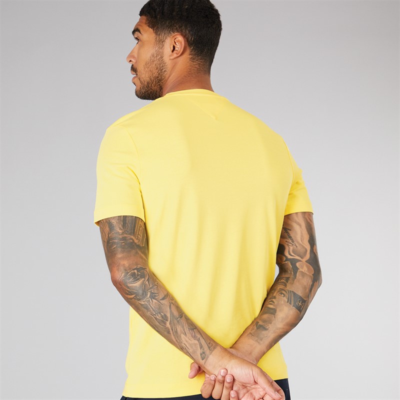 Tommy Hilfiger Mens Monogram T-Shirt Citronella