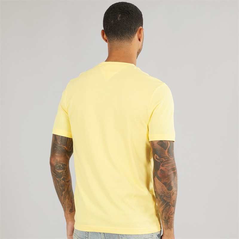 Tommy Hilfiger Mens Hilfiger T-Shirt Citronella