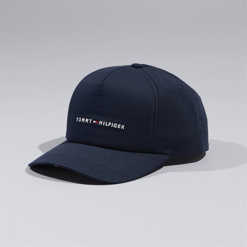 Tommy Hilfiger Mens Foundation Soft Cap Space Blue