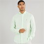Tommy Hilfiger Mens Long Sleeve Shirt Opal Green