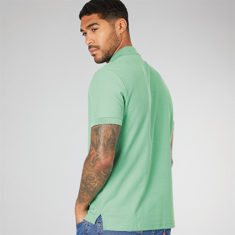 Tommy Hilfiger Mens Polo Shirt Fort Green