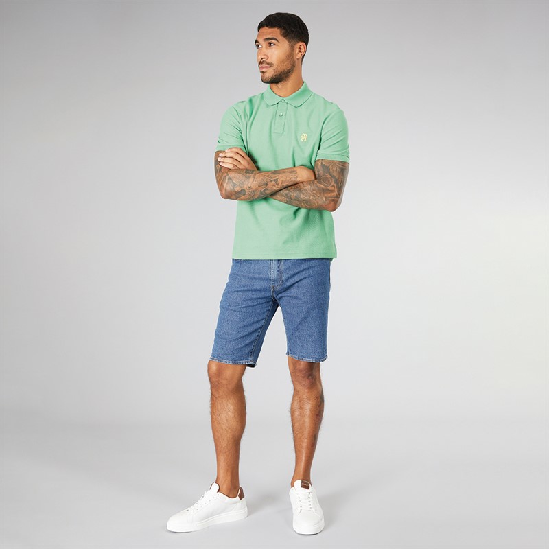 Tommy Hilfiger Mens Polo Shirt Fort Green