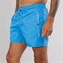 Tommy Hilfiger Mens Drawstring Swim Shorts Blue Spell