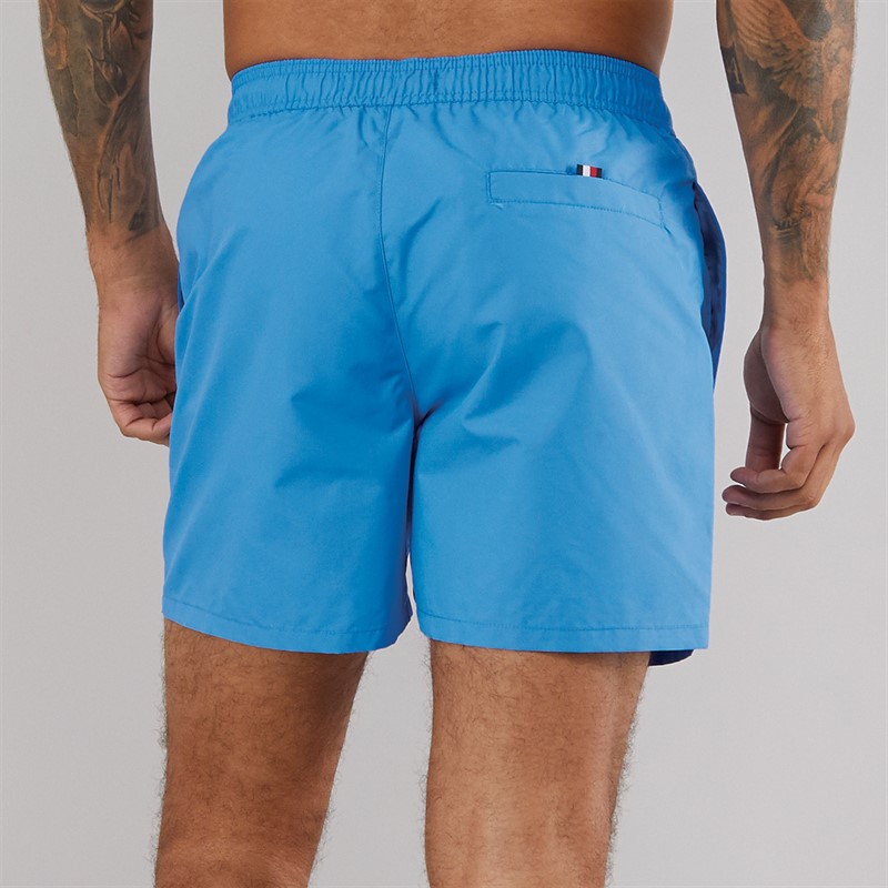 Tommy Hilfiger Mens Drawstring Swim Shorts Blue Spell