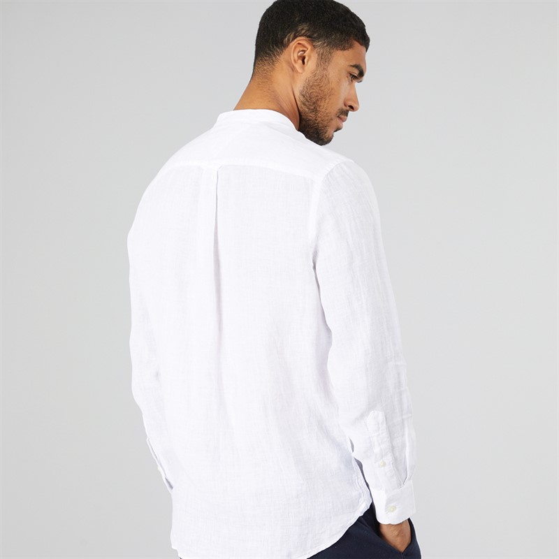 Tommy Hilfiger Mens Long Sleeve Shirt TH Optic White