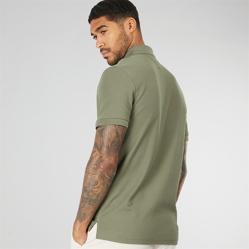 Tommy Hilfiger Mens Polo Battle Green