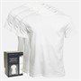 Tommy Hilfiger Mens Three Pack T-Shirts TH White/TH White/TH White