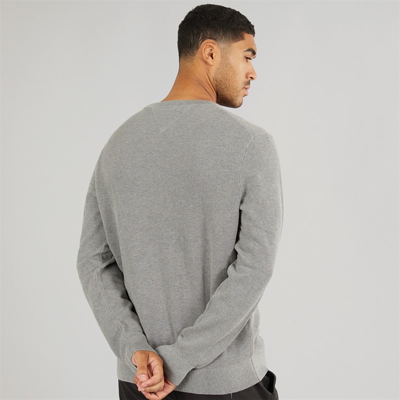 Tommy Hilfiger Mens Essential Structure Sweatshirt Medium Grey Heather