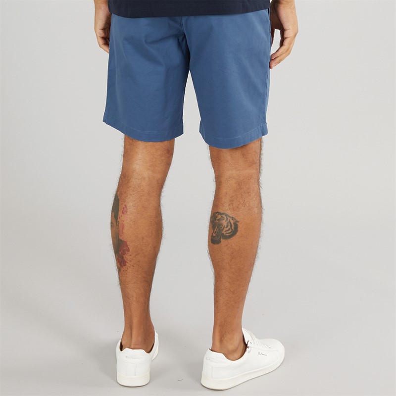 Tommy Hilfiger Mens Harlem Chino Shorts Aegean Sea