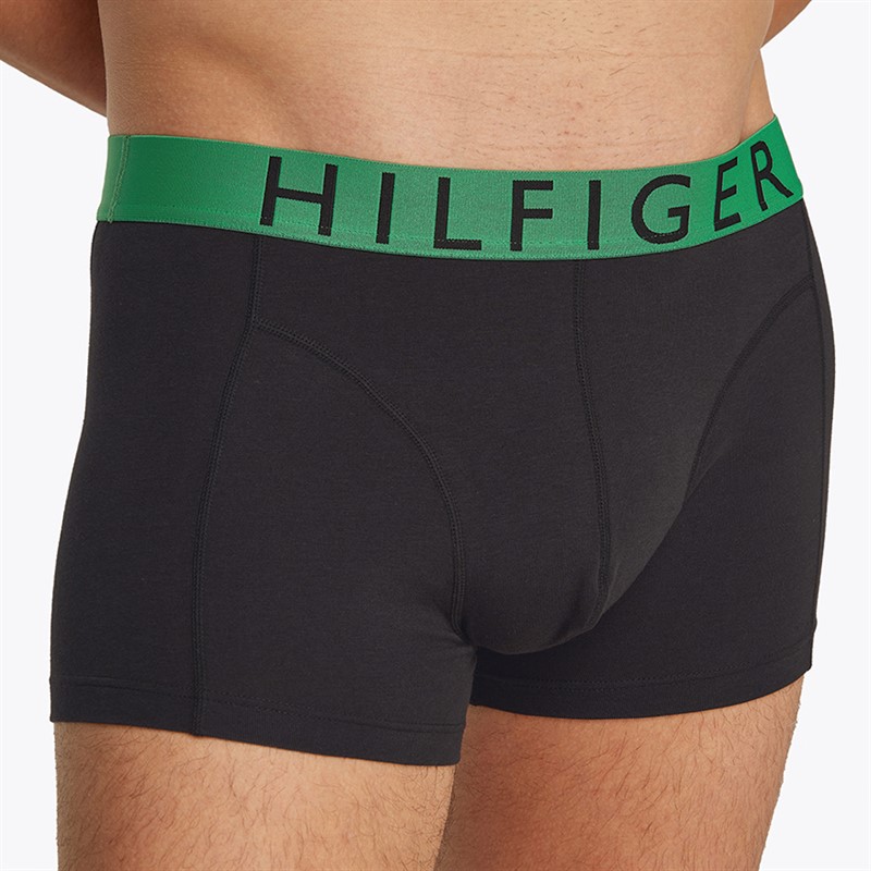Tommy Hilfiger lot de 3 Boxers Homme Vert Rdnt/Ciel Nocturne/Noir