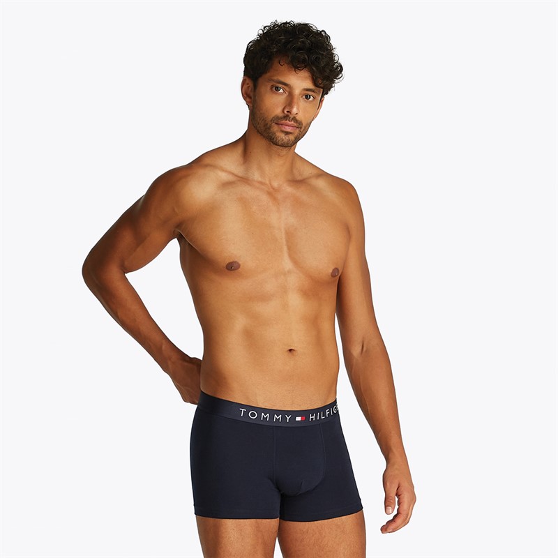 Tommy Hilfiger lot de Trois Slips Homme Des Sky/Copper Sun/Brisk Blue