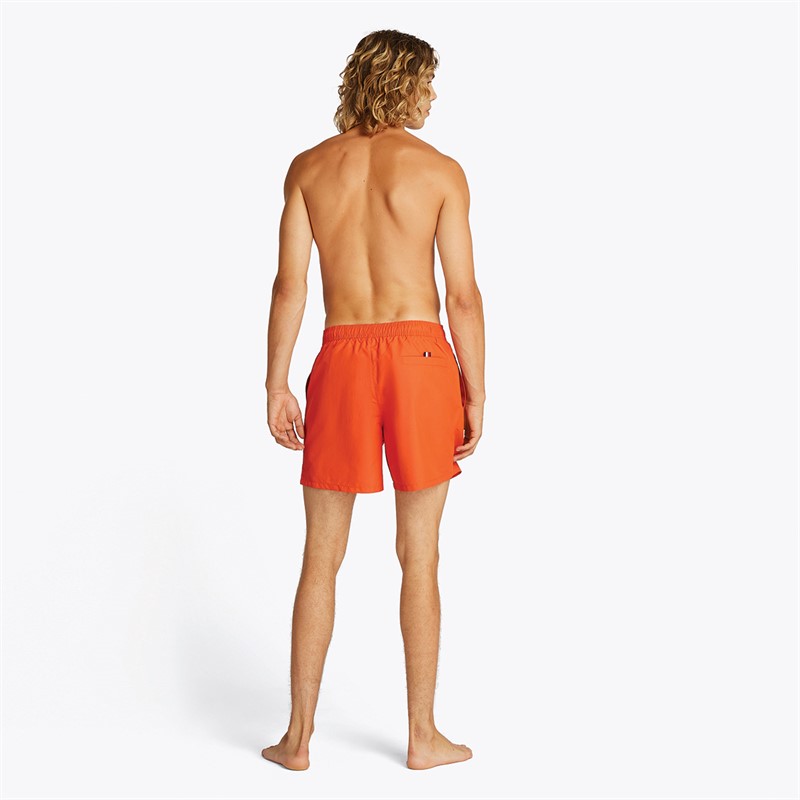 Tommy Hilfiger Short de Bain Homme Orange Éclatant