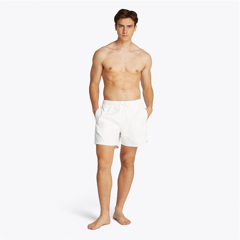 Tommy Hilfiger Heren Zwem Short Optic White