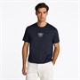 Tommy Hilfiger Heren Crest Embro T-Shirt Desert Sky
