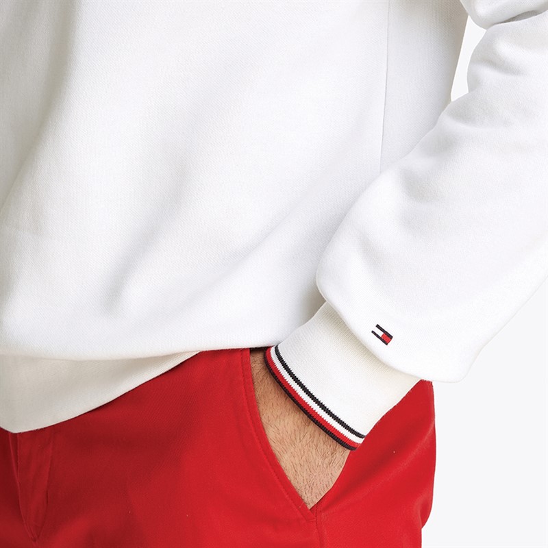 Tommy Hilfiger Heren Pullover Sweatshirt Wit