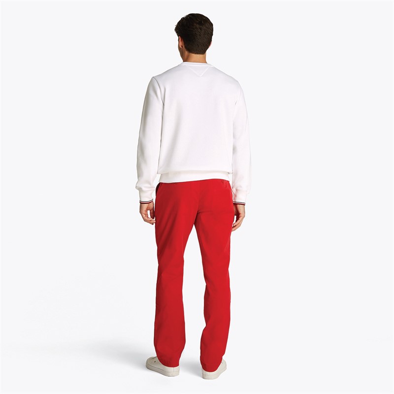 Tommy Hilfiger Heren Pullover Sweatshirt Wit