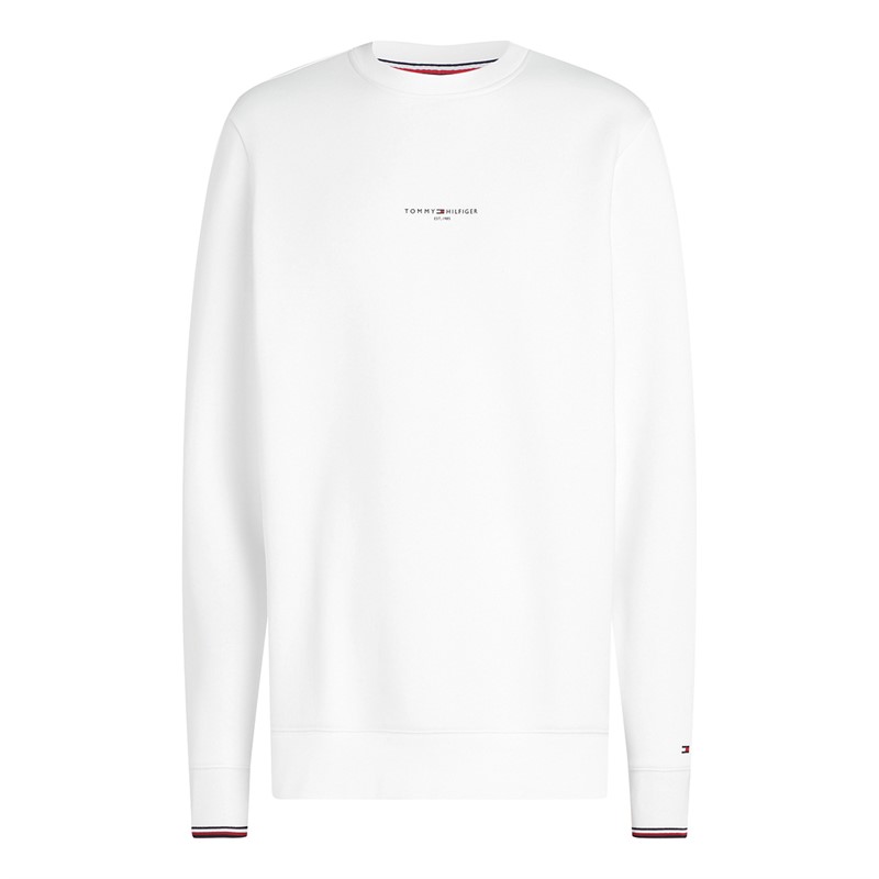 Tommy Hilfiger Heren Pullover Sweatshirt Wit