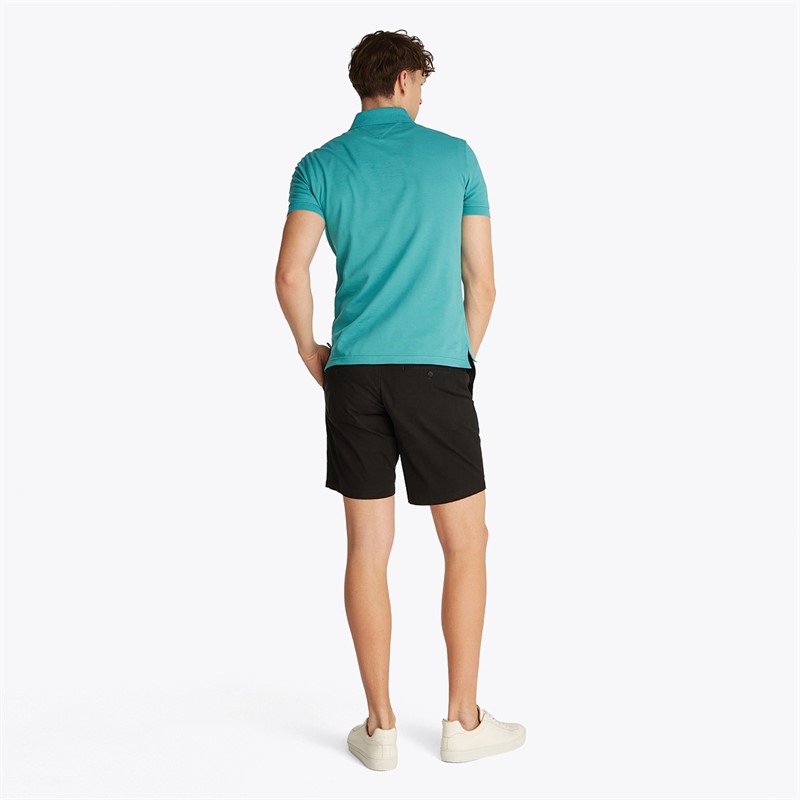 Tommy Hilfiger Heren Slim Polo Hazy Teal