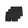 Tommy Hilfiger Mens Three Pack Boxer Trunks Black/Black/Black