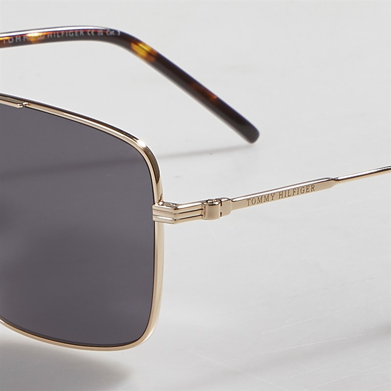 Tommy Hilfiger Mens Sunglasses Gold