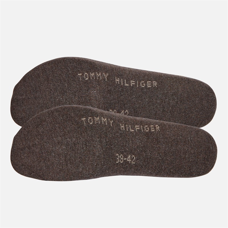 Tommy Hilfiger Mens Two Pack Check Socks Oak