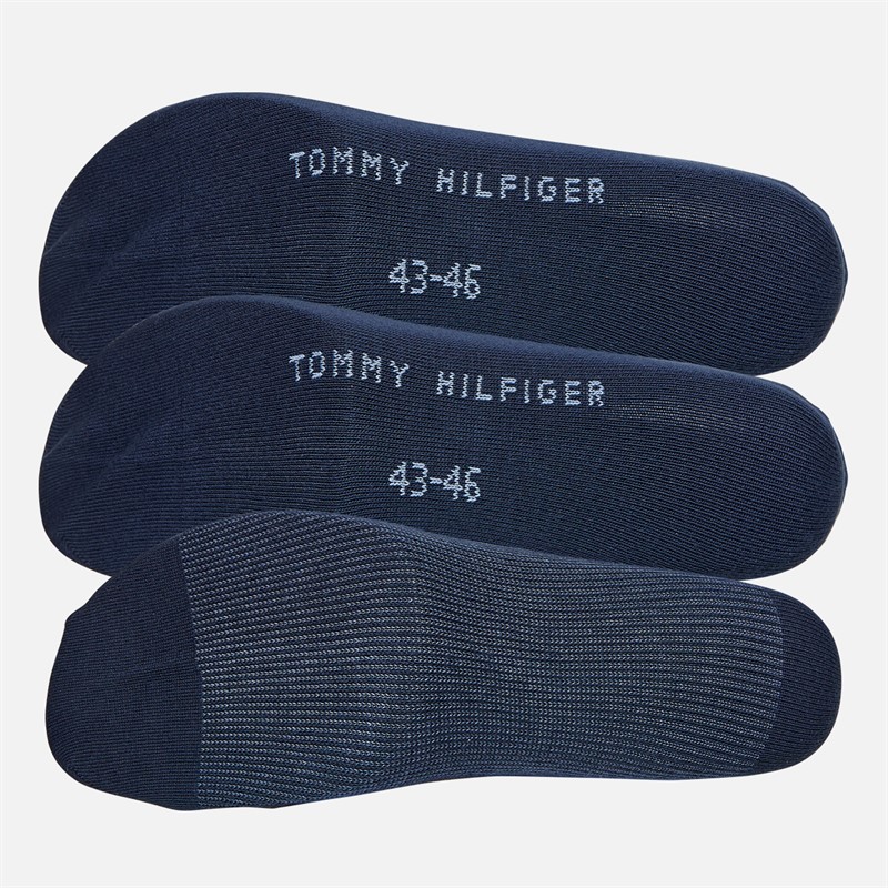 Tommy Hilfiger Mens Three Pack Socks Navy