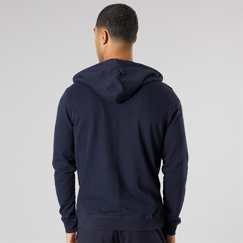 Tommy Hilfiger Mens Lounge Hoodie Navy Blue